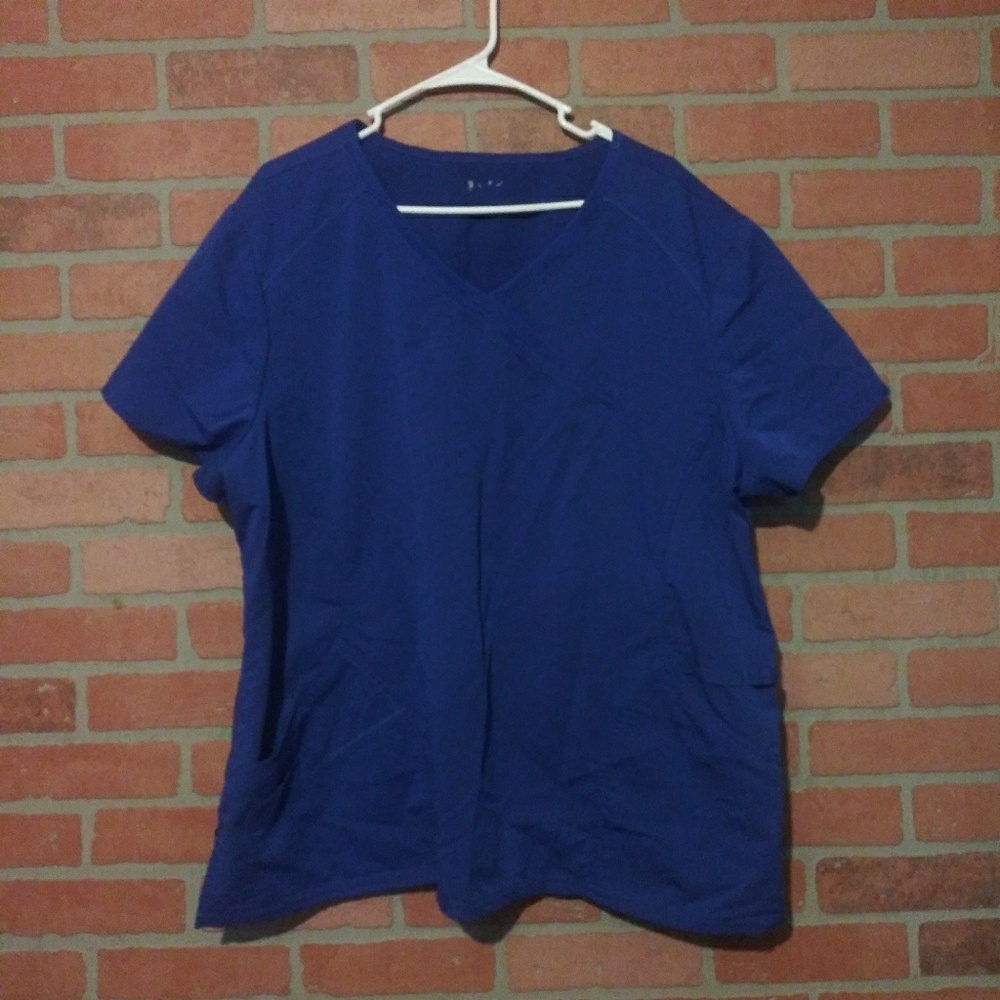 3X royal blue scrub top Scrub Star (Cherokee blue)